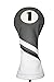 Majek Retro Golf Headcover Gray Black and White Vintage Leather Style 1 Driver Head Cover Fits 460cc Drivers