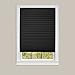 Achim Home Furnishings 1-2-3 Vinyl Room Darkening Temporary Pleated Window Shade, 48