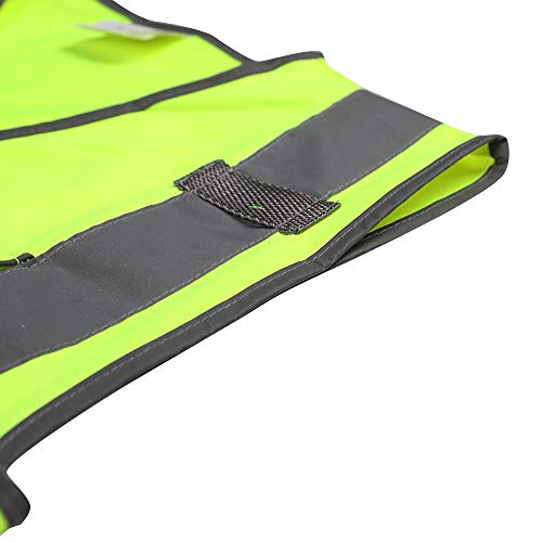 Tianwang Reflective Safety Vest, High Visibility with 8 Pockets