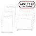 MIFFLIN Convertible Name Badge Holder, Horizontal or Vertical, No Zipper 2.25 x 3.5 Inch (100 Pack)