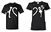 shop4ever Complete My Heart His & Hers Couples Matching T-Shirts