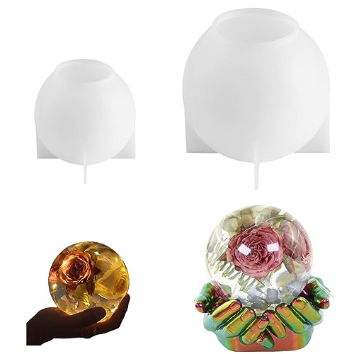 Large Sphere Resin Molds, 4.7