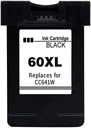 Remanufactured Ink Cartridge for HP 60XL 60 XL Black CC641W (1 Black) Compatible for HP Deskjet D2500 D2530 D2545 D2560 F4200 F4 210 F4230 F4235 C4680