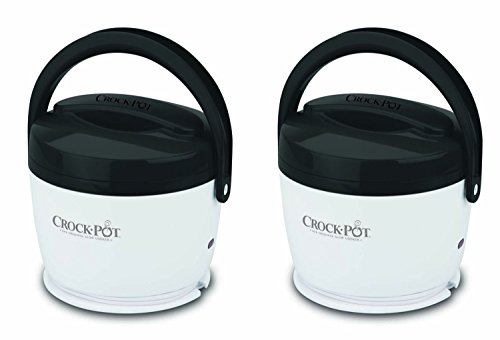 2) Crock-Pot SCCPLC200-G-NP Portable Lunch Crock Slow Cooker Food Warmers 20 oz.