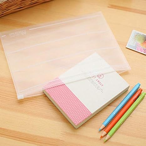 Cobaka 10 pcs/lot Thicken folder Transparent file bag office organizers PP Document organizer ...
