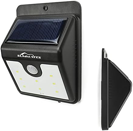 Summates Solar Light Unpower LED light Wall Light Montion Sensor Light,2-Pack