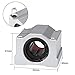 uxcell SCS20UU Linear Ball Bearing Slide Block Units, 20mm Bore Dia (Pack of 2)