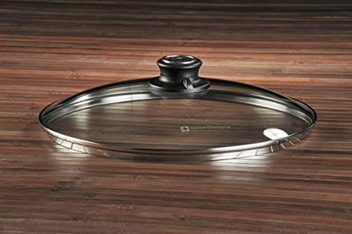 Swiss Diamond C20SD Tempered Glass Lid, 8-Inch