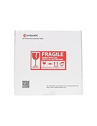 wisamic transparente vidrio de borosilicato calor cama 300 x 300 x 3 mm para impresora 3d Prusa, CR 10, mendela, AO Series