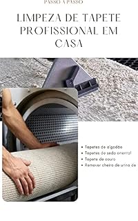 Livro Limpeza de tapete profissional em casa