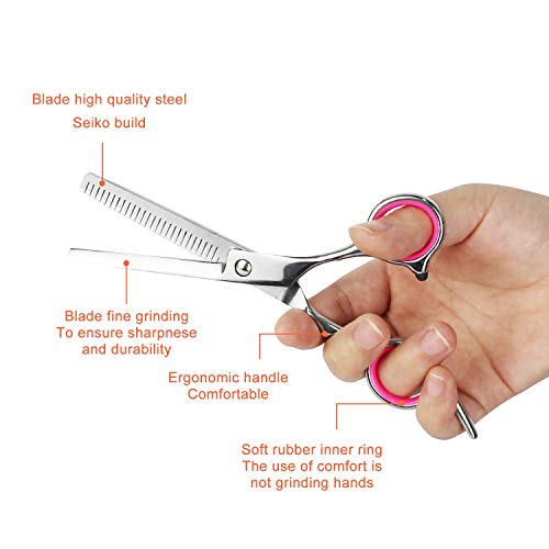 2 Scissors+Hairdressing+Thinning+artifact+Professional