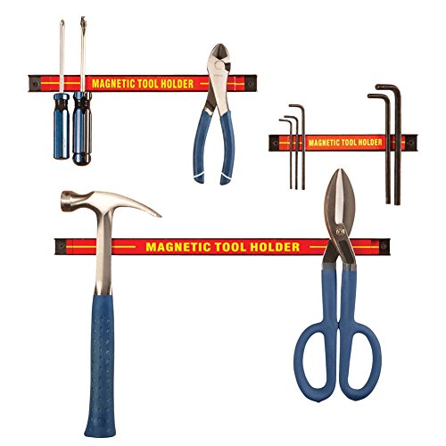 Click Here to See More Images Magnetic Tool Wall Holder- 3pc