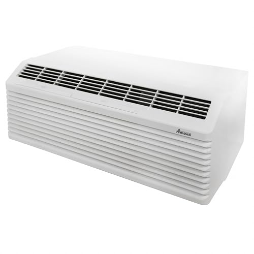 AMANA K-Series PTAC 15,000 BTU Air Conditioner with 3.5 kW Heater, 20 Amp Plug, White - PTC153K35AXXX - A/C Unit Only