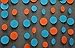 Boston Creative Company Garland - Blue Orange Garland - Beach Wedding - Wedding Garland - Paper Garland - Birthday Party Decorations - Nursery Decor - Blue and Orange Baby Shower - Blue Baby Shower
