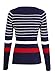 PINMUSE Better Line Striped Knit Sweater Pullover