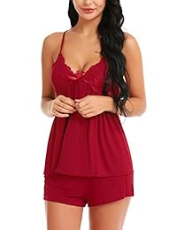 Conjunto de pijama sexy de encaje para dama