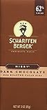 Scharffen Berger Nibby Dark Chocolate with Roasted Cacao Nibs Bars, 3-Ounce Bars (Pack of 6)