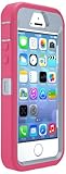 OtterBox DEFENDER SERIES Case for iPhone 5/5s/SE - Frustration Free Packaging - WILD ORCHID (POWDER GREY/BLAZE PINK)