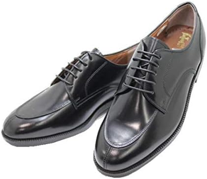 Amazon 幅広 ビジネスシューズ No 2991 黒 ブラック 5e ワイド 甲高 メンズ 本革 レザー 日本製 ノーブランド品 ビジネスシューズ