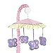 Sweet Jojo Designs Pink and Purple Butterfly Musical Mobile
