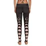 Teeki New Moon Black Hot Pant Yoga Leggings