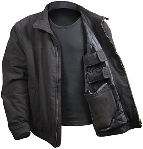 SANDRA Men's 3-Season Concealed Carry Casual Tactical Jacket Coat