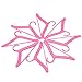 Crqes 20 Pcs Pink Hangers for Barbies Dolls' Clothes Accessories