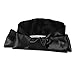 Soft Satin Eye Mask Blindfold Eye Shade Blinder Sleeping Masks (Black)