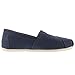 TOMS Women's Classic Alpargata Slip-On Shoe Navy Canvas 7 M