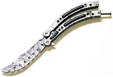 Era Demon New Style Cross Fire Cs Go Handle Folding Tactical Knife - Gray Maple Leaf