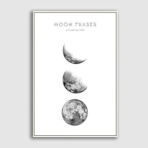 SIGNFORD Framed Canvas Home Artwork Decoration Abstract Moon...