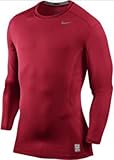 Nike 449788 Core Fitted LS Top 1.2 - Red