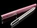 ClassyLady Professional Glass Nail File - Crystal Finger Nail Files for and Acrylic Nails, Double Sided Glass Nails File Instead of Emery Boards and Buffers (Rose)