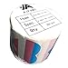 Love Pride Stickers Heart Shaped Roll Tape 250 Stickers Gay Pride Support LGBT (Heart - Transgender)