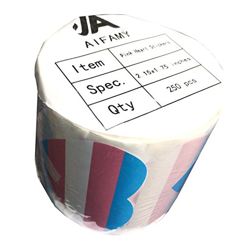 6 Pride+Stickers+Heart+Shaped+Support