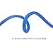 Aoneky 10 mm Static Outdoor Rock Climbing Rope, Fire Escape Safety Rappelling Rope (Blue 2, 65)