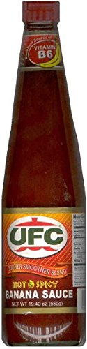 UFC Hot & Spicy Banana Sauce 19.40 oz (Pack of 3)