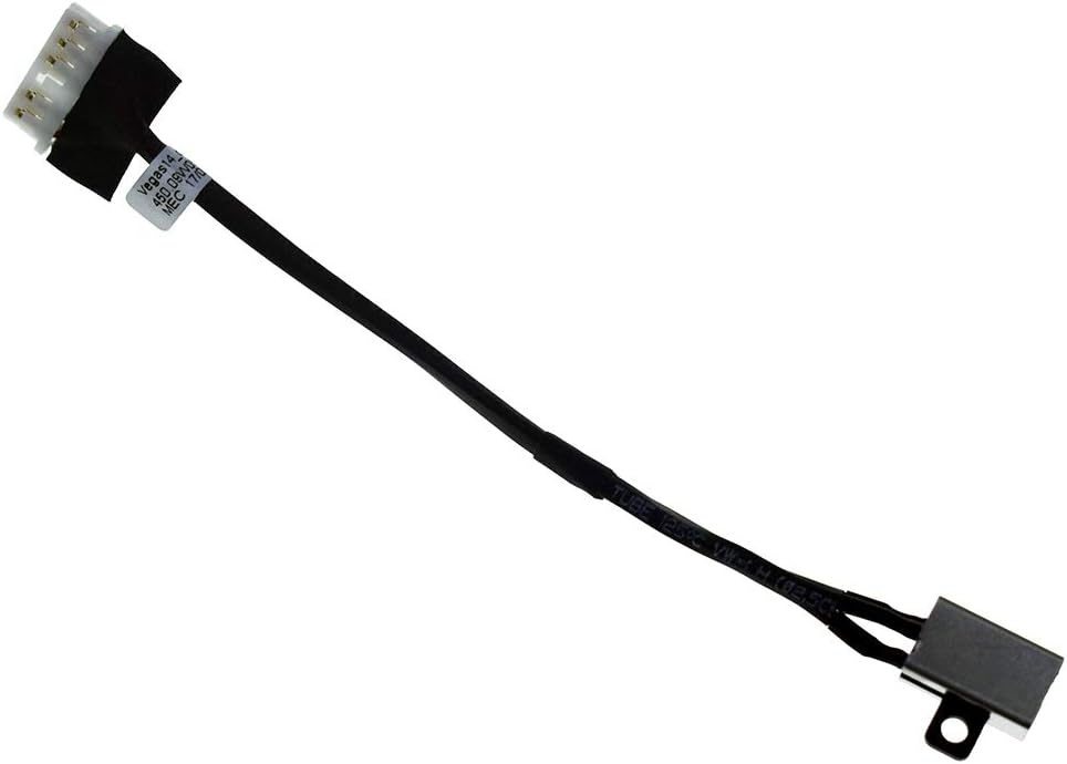 DREZUR DC-in Cable Power Jack with Cable Harness for Dell Inspiron 15-3562 15-3565 15-3567 15-5664 15-i3567 Series Laptop FWGMM 0FWGMM 450.09W05.0011 450.09W05.0001