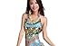 ZLTdream Belly Dance Top With Chest Pad bells &coins Light Blue, One Size