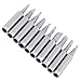 NYKKOLA 10Pcs Soldering Iron Tips Kit 900M-T Replacement Tips for Hakko Soldering Station Tool 900M 936 937 907