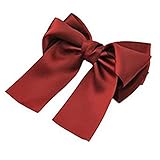 RuiChy Women's Bow Hair Clips Barrette Ponytail Holder