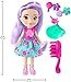Mattel Nickelodeon Sunny Day Pop-In Style 6-inch Posable Hair Play Dolls with 3 Pop-In Accessories, 9 Customizable Pop-In Spots & Comb