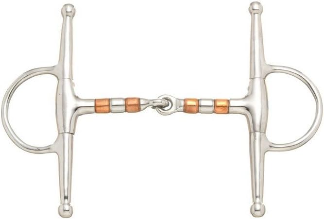 Kelly Silver Star Roller Full Cheek Snaffle Bit