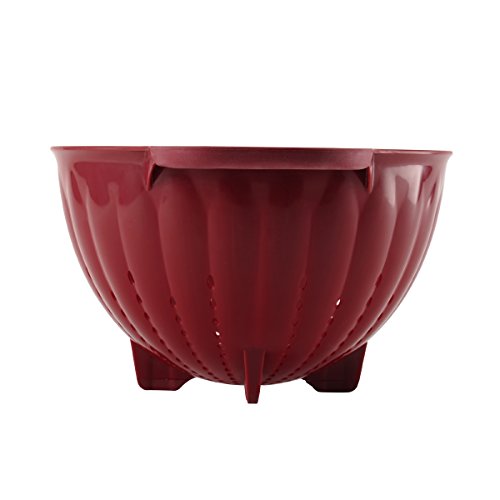 KitchenAid Classic Plastic Colander, 5Quart, Red Pricepulse