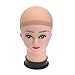 eBoot 4 Pack Nylon and Mesh Wig Cap, Neutral Nude Beige and Black