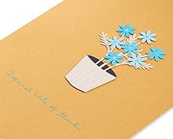 Papyrus Blank Thank You Card