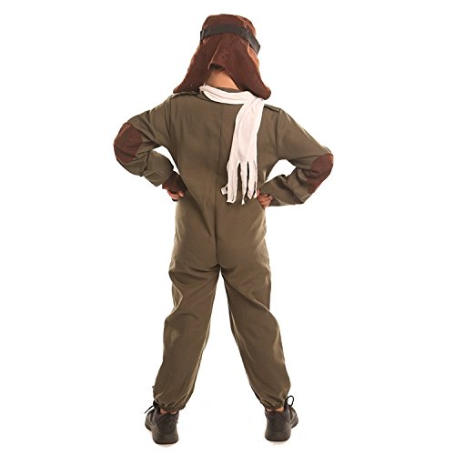 Disiao Air Force Pilot Costume For Little Boy Halloween Suits Cosplay (M)