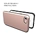 Luvvitt Super Armor Case with Dual Layer Shockproof Protection for Apple iPhone SE 2020 / iPhone 7 (2016) / iPhone 8 (2017) - Rose Gold