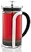 GROSCHE Oxford French Press Coffee and tea maker, 1.0l 34 fl. oz 8 cup (3 coffee mugs). All stainless steel filter (no plastic parts in filter press)