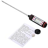 Meat Thermometer, Gkitdial Digital Stainless Instant Read Cooking Thermometer Digital Meat Thermometer With LCD Screen 5.9